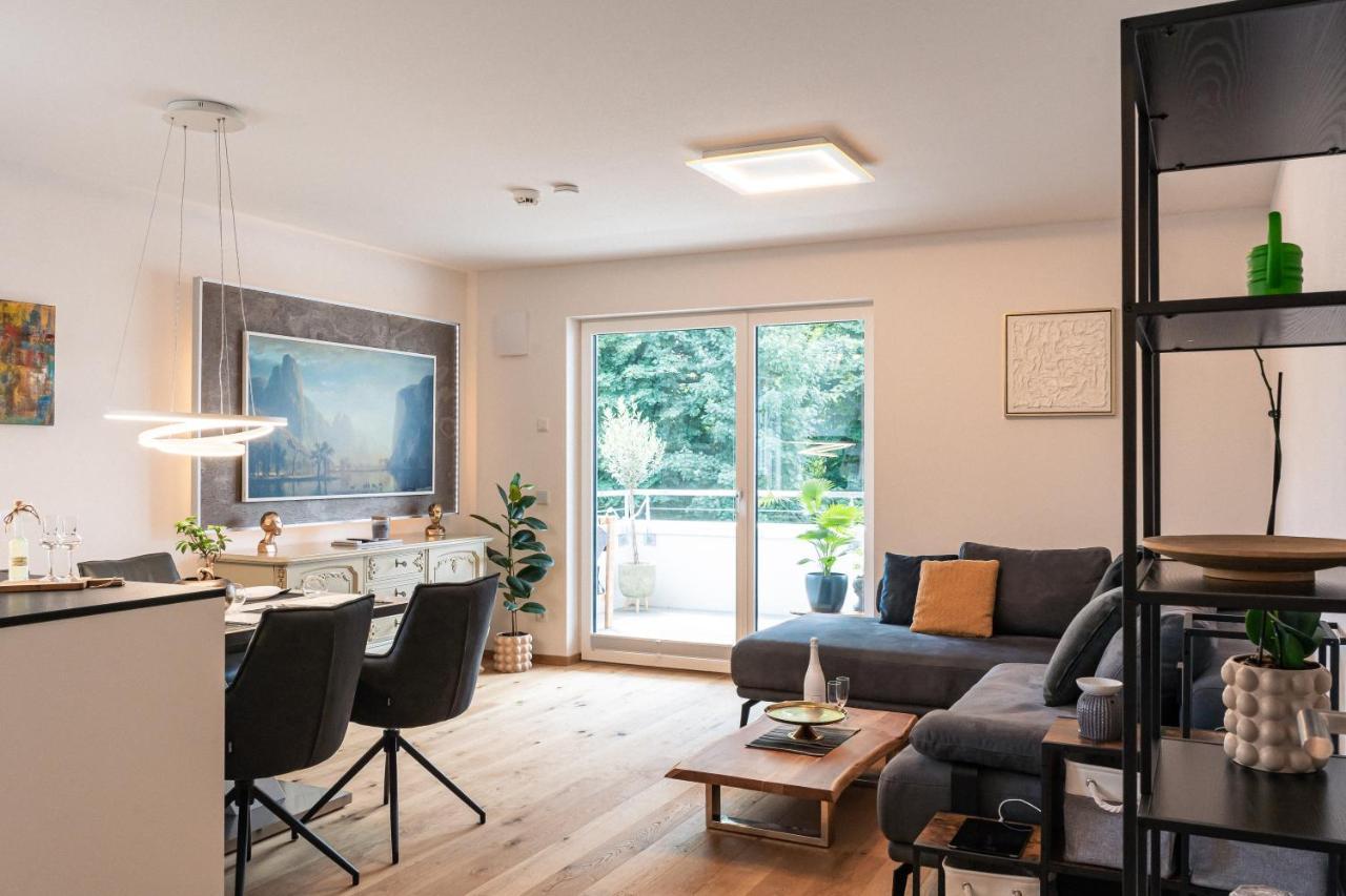 Alpdeluxe Smart Home - Balkon-Wanne-Tiefgarage-Bbq Kolbermoor Exterior foto